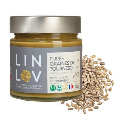 Purée 100% graines de tournesol LIN LOV