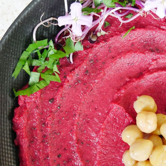 Recette pois chiche et betterave : une Tartinade saine et colorée riche en Oméga 3