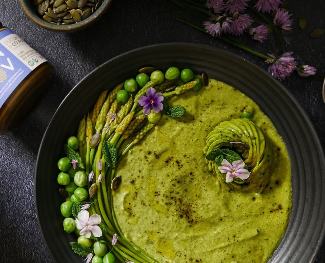 Un velouté de saison avec le duo LIN LOV lin et courge, c'est beau et c'est bon !