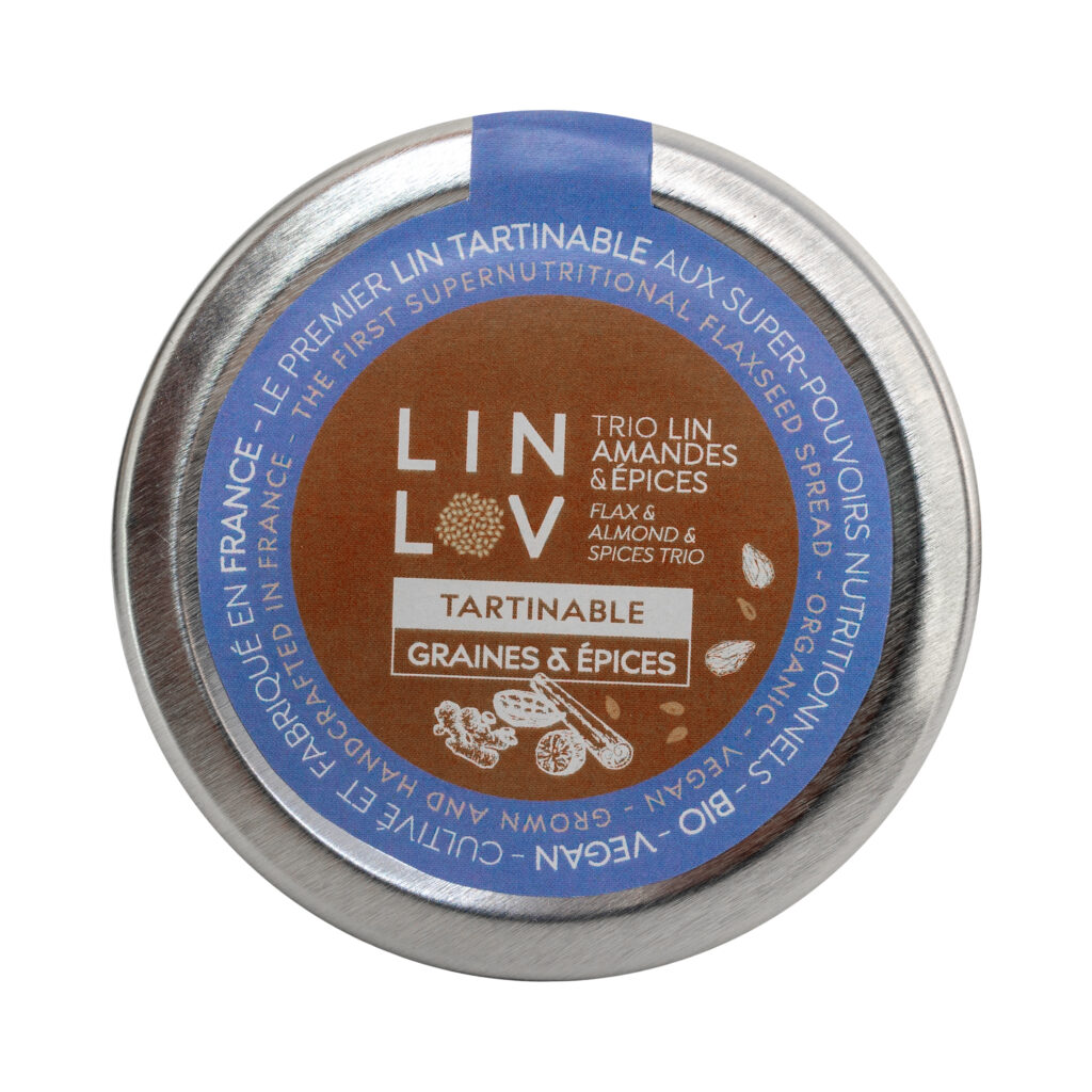 Graines de lin tartinables et aides culinaires ultra riche en Omega 3
