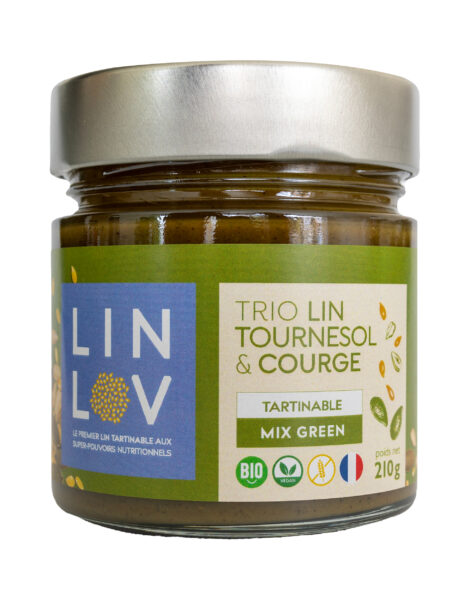 TRIO LIN TOURNESOL COURGE